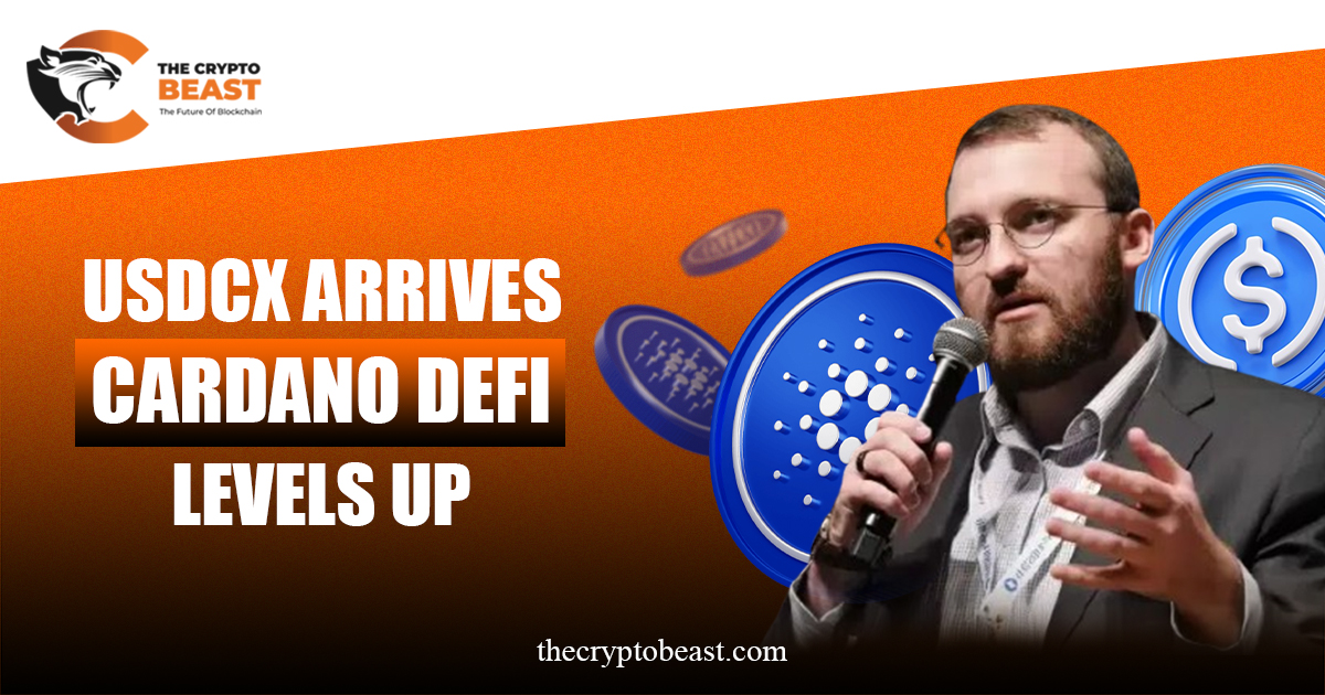 USDCX-ARRIVES-CARDANO-DEFI-LEVELS-UP