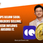 BTC-DIPS-BELOW-$80K-EARLY-HOLDERS-SELLING-NO-FRESH-INFLOWS